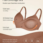 Popilush Bras for Women No Underwire Supportive Comfortable Bralettes Plus Size Bra