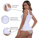 YIOIOIO Women Shapewear Tank Tops Tummy Control Compression Tops Seamless Body Shaper Camisole
