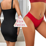 FINETOO 6 Pack Sexy Underwear for Women Silky Seamless No Show Panties Ladies Lace Bikini Lightweight Cheeky Hipster(M)