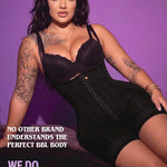 Snatched Body Open Bust Faja Body Shaper | Faja Corset Shapewear | Short Bodysuit Colombianas Moldeadoras