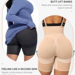 SHAPELLX Shapewear Tummy Control Body Slimming Shorts Butt Lifter Shapewer for Women High Waisted Shorts Tummy Control