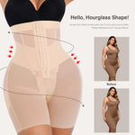 Lover-Beauty Tummy Control Shapewear for Women Strapless Fajas Body Shaper Shorts Butt Lifter Girdle Skin M