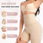 ForeverShaper Tummy Control Shapewear for Women, Seamless High Waisted Shapewear Shorts Butt Lifting Thighs Slimmer for Under Dress