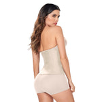 Ann Chery 1024 High Compression Waist Cincher with Hooks and Zipper for Women|Tummy Control and Back Support| Faja Colombiana Beige