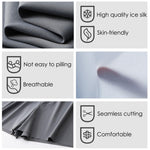 Liangzhou Men's Boxer Shorts Ice Silk-feel Breathable Seamless Underwear Loose Fit Comfortable Boxers for Men
