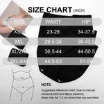 Asbestt Cotton Underwear for Women High Waisted Breathable Girls Panties Soft Women Briefs Comfy Full Coverage Stretchy Hipster Underwear for Ladies 5 Pack XL-2XL