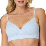 Maidenform Women's Wireless Bra, Barely There No-Show Bra for Women, Full Coverage, Convertible Straps