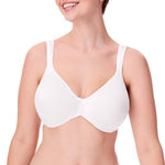 Bali Designs Women's Live It up Seamless Underwire Bra, White, 36DDD