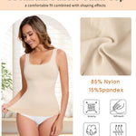 Lynclare Compression Tanks for Women -Tummy Control Shapewear for Women -Shapewear Tank Top Camisole -Body Shaper S