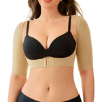 LODAY Shapewear Tops for Women Arm Compression Sleeve Women Upper Arm Shaper (Beige, 2X-Large/3X-Large)