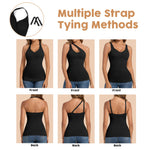 JOYSHAPER Women Tummy Control Shapewear Tank Tops Halter Compression Camisole Slimming Body Shaper Camisole