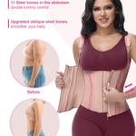 SHAPSHE Waist Trainer for Women, Tummy Control Sports Girdle, Workout Body Shaper with Adjustable Shoulder Strap