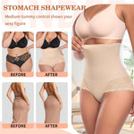 Werena Women Tummy Control Shapewear Panties Shaping Underwear High Waist Body Shaper