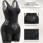 SHAPERX V-Shaped Fajas Colombianas Moldeadoras Enhanced Tummy Control Shapewear Postpartum Butt Lifter Full Body Shaper