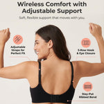 SHAPERMINT Wireless Bras for Women No Underwire – Small to Plus Size Bralettes with Support and Natural Lift