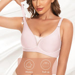 Wireless Jelly Bras for Women No Underwire Lace Bra Comfortable Seamless Bra