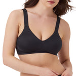 SPANX Smooth Bra-Llelujah! Unlined Bralette - Comfortable Support - Wire-Free Bra - Hosiery Back Smoothing - Dig-Free Straps - Very Black - Medium