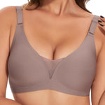 Wireless Jelly Bras for Women No Underwire Lace Bra Comfortable Seamless Bra