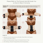 FeelinGirl Corset Perspiring Workout Waist Trainer Corset Trimmer Belt for Women Belly Band Body Shaper Skin M