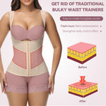 SHAPSHE Waist Trainer for Women Tummy Control Workout Waist Cincher Corset Shapewear Body Shaper Adjustable Shoulder Strap