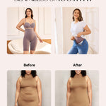 CYDREAM Shapewear for Women - High-Waisted Tummy Control Shorts Butt Lifting Panties Thigh Slimmer Faja Body Shaper Underwear (Purple Brown, Small)