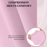 SHAPSHE Waist Trainer for Women Tummy Control Cincher Workout Corset Shapewear Body Shaper Pink S