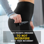 Walifrey Leggings with Pockets for Women, High Waisted Buttery Soft Womens Leggings for Gym Yoga Workout (Black SM)