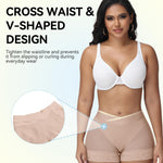 SHAPSHE Tummy Control Shapewear Shorts Butt Lifting Panties Compression Underwear Women Curvy Faja Colombianas Moldeadoras Bbl Shorts Panty Faja Control Abdomen Low Back Shapewear Tan