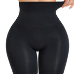 Nebility Shapewear Tummy Control Shorts for Women Butt Lifting Underwear High Waisted Body Shaper Thigh Slimming Panties Black