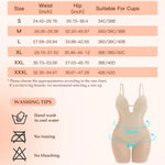 Slimers Body Shaper for Women Tummy Control U Plunge Backless Full Body Shapewear Mid Thigh Mesh strapless Bodysuit Top