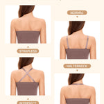 Irisnaya Strapless Bodysuit Shapewear for Women - Tummy Control Body Suit Tube Top Seamless Thong Bodysuit