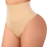 Werena Tummy Control Thong Shapewear for Women Seamless Shaping Novelty Thong Panties Body Shaper Underwear