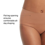 SPANX SPANXshape Everyday Shaping Brief - Core Control Shapewear Underwear - Invisible Under Clothes - Seamless Design - Naked 3.0 - Medium