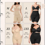 Ousmile Shapewear Tummy Control High Waist Shapewear for Women Girdle Thigh Slimmer & Seamless Shapewear Shorts Nude