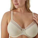 Bali Women's One Smooth U Ultra Illusion Neckline Underwire Bra, Light Beige, 36C