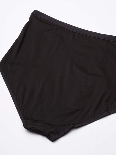 Warner's womens Blissful Benefits By Warner's Tummy Smoothing Brief Panties Multipack Underwear, Stone/Toasted Almond/Black, X-Large US