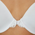 Maidenform womens One Fab Fit Full Coverage Lightly Padded Racerback Underwire T-shirt 07112 bras, White, 36C US