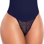 Werena Tummy Control Thong Shapewear for Women High Waist Body Shaper Panties Girdle Lace Shaping Underwear
