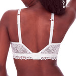 Bali Womens Lace Desire Wireless Bra, Lacy Full-coverage Wirefree Convertible Full Coverage Bra, White, 3X-Large US