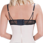 Sonryse 023ZL Fajas Colombianas Reductoras y Moldeadoras Open Bust Tummy Control Compression Waist Cincher Shaper for Women Beige 3X-Large