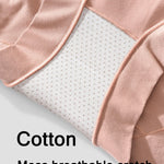 Miajiins Postpartum C Section Compression Cotton Underwear High Waisted Full Coverage Panties M101-3RS-7
