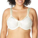 Bali Women's Minimizer Bra, Satin Tracings Underwire Bra, Bustline Slimmer, Full Coverage Bra