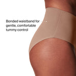 SPANX SPANXsmooth Undie-tectable Brief - Comfortable Core Control - Invisible Shapewear Underwear - No Visible Panty Lines - Cafe Au Lait - Medium