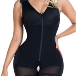 Sonryse 085ZF Post Surgery Postpartum Tummy Control Butt Lifter Shapewer for Women Fajas Colombianas Reductoras y Moldeadoras Postparto Black 3X-Large