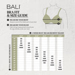 Bali womens Passion for Comfort Underwire Df3385 minimizer bras, Black, 34DD US