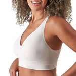 Bali Women's Wireless Bra, Comfort Revolution Modern Seamless Bra, Flex-to-Fit Wirefree Bra Sandshell