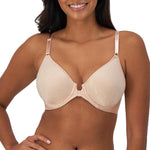 Bali Women's Comfort Revolution Front-Close Shaping Underwire Bra DF3P66, Sandshell, 38C