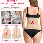 Gotoly Waist Trainer for Women Zipper Corset Shapewear Tummy Control Faja Body Shaper Waist Cincher Workout Girdle(Beige,X-Small)