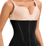 GainKee Waist Trainer for Women Corset Shapewear Cincher Body Shaper Tummy Control Weight Loss Underbust Hourglass Girdle (Black,2XL)