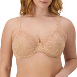 Bali womens Lace Desire Non-foam Underwire Df6543 bra, Champagne Shimmer, 34B US